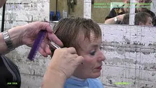 LOVE TO SHOW MY PLAYFUL PIXIE HAIRSTYLE IN GOLDEN BLOND COLOR!! MIRIAM BY T.K.S.