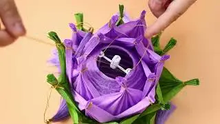 DIY Lotus Lantern Kit (Multi-Colors!) | Easy Handmade Chinese Decor for Lunar New Year & Parties