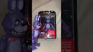 FNAF Bonnie Unboxing & Fighting official Funko Re-release BONNY figure STOP MOTION #fnaf #stopmotion