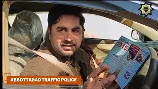 Abbottabad Traffic Police continue to provide facilities and support to tourists effectively.