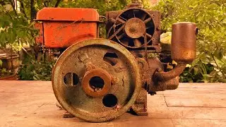 Full Restoration Of Old Diesel Engine Damage // Restoration And Repair Of Old Diesel Engine