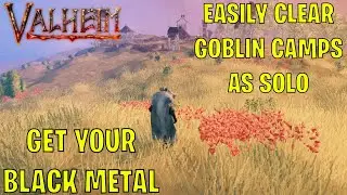 Valheim - How To Fight End Game Goblin (Fuling) Camps Solo