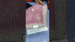 Rose pink colour ki saree party wear saree Wedding New design sarees #shorts #youtube #viral #saree