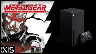 Xbox Series X | Metal Gear solid | Master Collection / First Look
