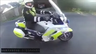 Politijagt - Knallert vs 2 politimotorcykler