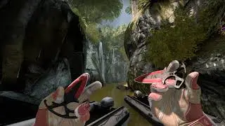 Sling shot gloves with crimson web shadow daggers