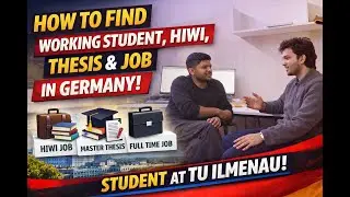 How to Find HiWi, Working Student, Thesis and Job in Germany | TU Ilmenau