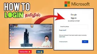 How to sign in gmail account in govt free laptop 💻|step by step explanation in tamil|sign in google🌐