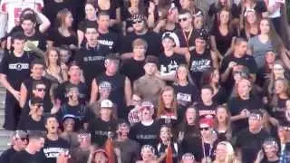 Barnegat Bengals Blackout Section at Manchester Game 9/15/2015