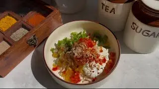 🌈 Bell Pepper Hung Curd Sandwich | Healthy Protein-Rich Breakfast 