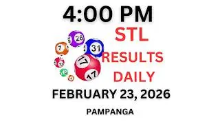 STL PAMPANGA 4:00 PM LIVE  Draw FEBRUARY 23, 2026