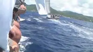 Antigua Sailing Week 2010 Titan 15 Vs R&aacute;n ASW