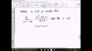 Esercizi Limiti con forme Indeterminate Trova i parametri a e b