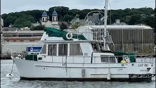 Episode 1 first day on 34 foot marine trader
