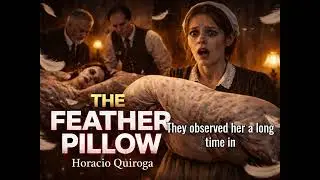 The Feather Pillow  🪶😨 | Horacio Quiroga | Classic Horror Story #horroraudiobooks #bedtimestories