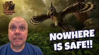 ARK Survival Ascended - Redwoods Survival Challenge - Part 1 - Survivor Man Ep 2.
