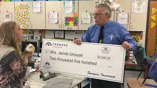 A $2,500 Surprise for Southington School Teacher