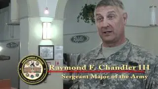 Sergeant Major of the Army meets with Fort Meade Soldiers and families