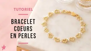 TUTO | Bracelet Coeur en Perles de Rocailles - DIY Bijou Saint-Valentin