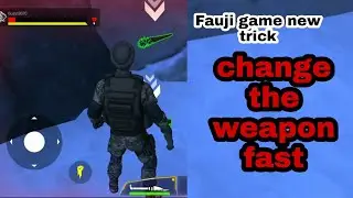 how to change the weapon in Fauji game l faug game trick