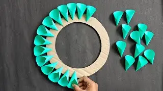 Amazing paper flower wall hanging/paper craft for home decoration/beautiful paper wall hanging