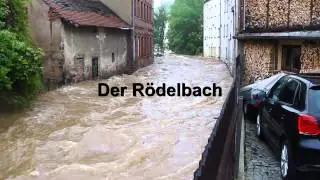 Hochwasser Wilkau-Hasslau 2.6.2013