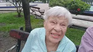 Helga Reiter turista de 91 a&ntilde;os visita Iquitos y da un interesante mensaje.