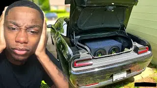 I INSTALLED THE LOUDEST SPEAKERS IN MY SCATPACK CHALLENGER #dodge