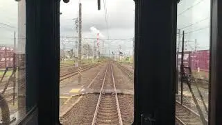 Cab View of JR TOKAI 313 SERIES on a short section of Tokaido Line