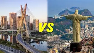 Rio de Janeiro vs São Paulo | comparação metrópoles brasileiras