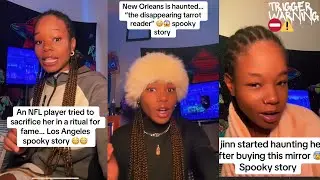 VIRAL TIK TOK SPOOKY STORIES THAT YOU NEED TO HEAR😳😱real warnings ⚠️