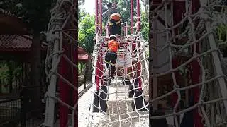 Cobain Outbond untuk anak di wisata MBS Serang banten #outbound #shorts #shortsvideo #videofun