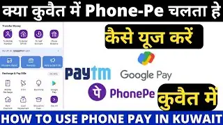 How To Use Google Pay Phonepe Paytm In Kuwait | Kuwait Me Google Pay Phonepe Paytm Kaise Use Karen