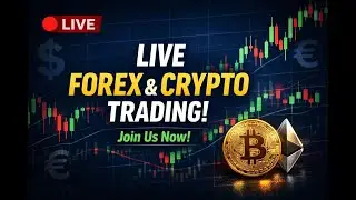 Live Forex & Crypto Trading 🔴 Real-Time Market Execution |Gold and crypto live
