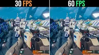 30 FPS vs 60 FPS Hyperscape Gameplay Video