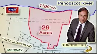 Maine Land Waterfront Property | Penobscot River