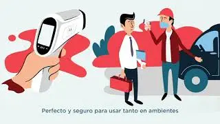 Term&oacute;metro m&eacute;dico sin contacto Motorola TE-93
