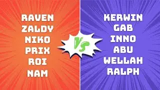 Aug 9 ( Team Raven Vs. Kerwin) Round Robin
