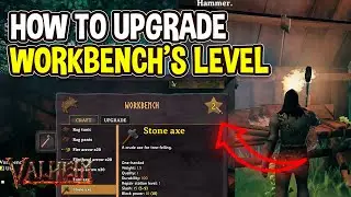 How to Upgrade Workbench Level to Level 2 Valheim Beginner Trick