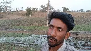 पूरा पानी खेत में चला गया
