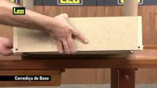 Corrediça de Fixação na Base até 25 kg