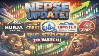 NEPSE Update Today | HURJA CREST EHPL AKHCL Stock Analysis 📊