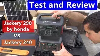 Jackery 290 Solar Battery: Now Licensed by Honda! Let's review it