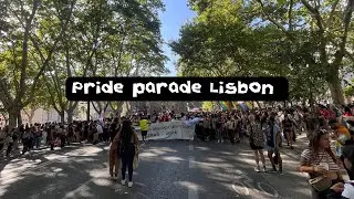 🌈Lisbon Pride Parade Walk | Lisbon Walking Tour | Lisbon Pride 2024 [4K HDR]