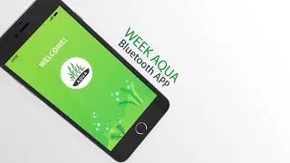 WEEK AQUA led aquarium light  bluetooth APP control description