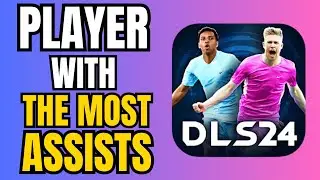 How to Check which Player has the Most Assists in DLS 2024? #dls24