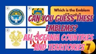 Guess the Emblems of Oceania | Coat of Arms Quiz