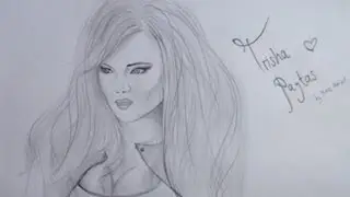 MY ART: Drawing Trisha Paytas ( blndsundoll4mj )