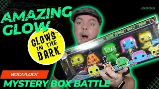 BoomLoot Mystery Box Battle | Glow Funko Nightmare Before Christmas 5 Pack | Fright Night Funko Soda