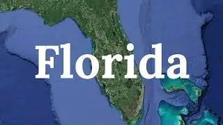 GEOGRAPHY OF FLORIDA in 1 minute 🗺️